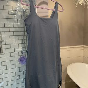 PowerSoft Sleeveless Shelf-Bra Support Dress/Skort for Women